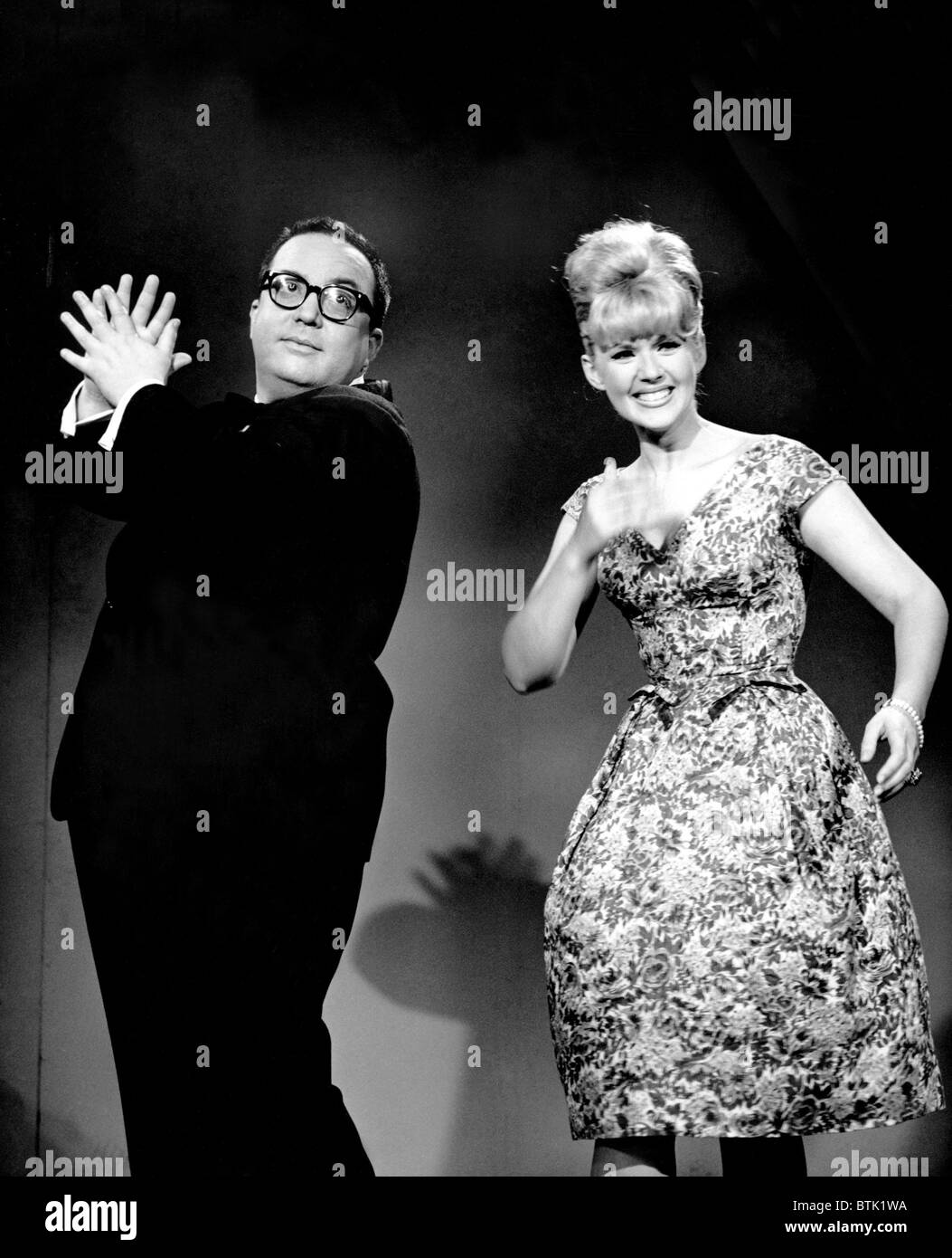 STUMP THE STARS, Allan Sherman, Connie Stevens, (aired 06-17-63), 1962-63 Stock Photo
