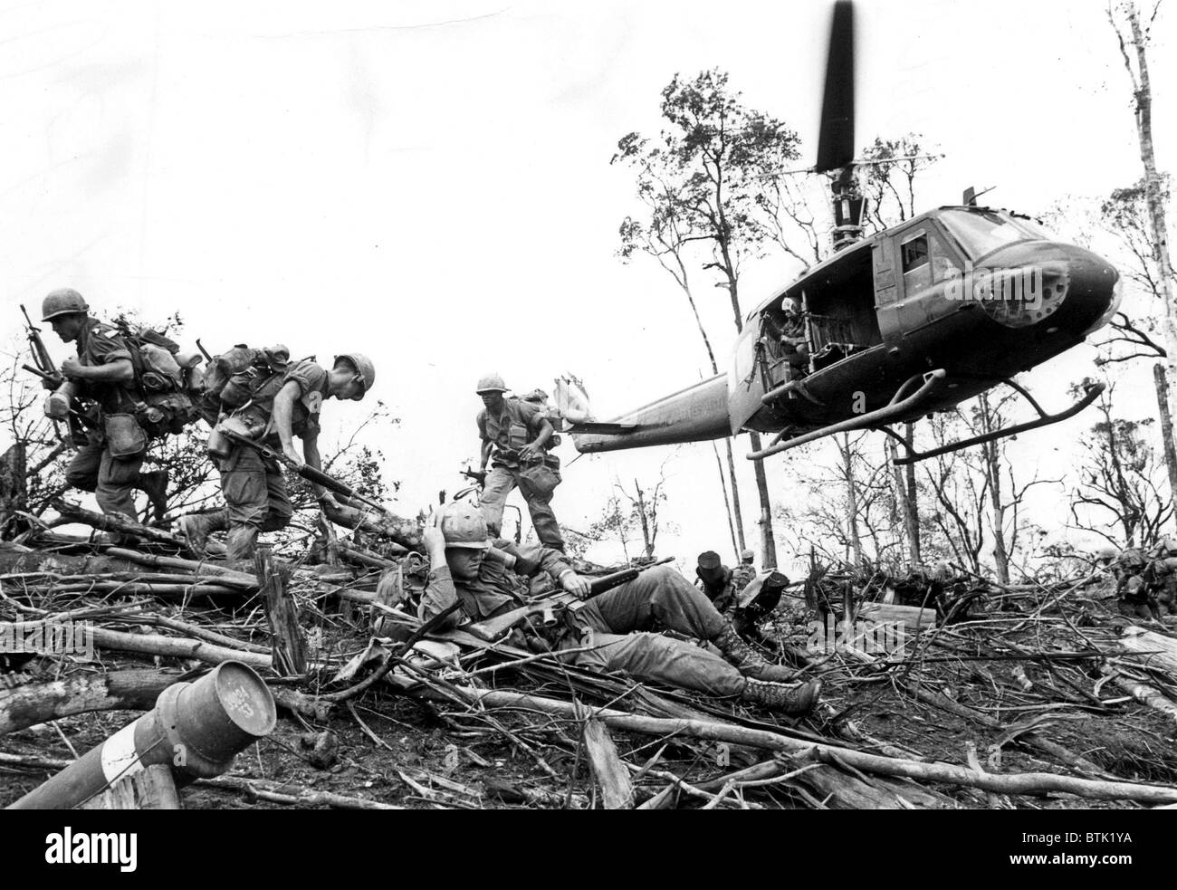 Vietnam helicopter landing zone hires stock photography and images Alamy