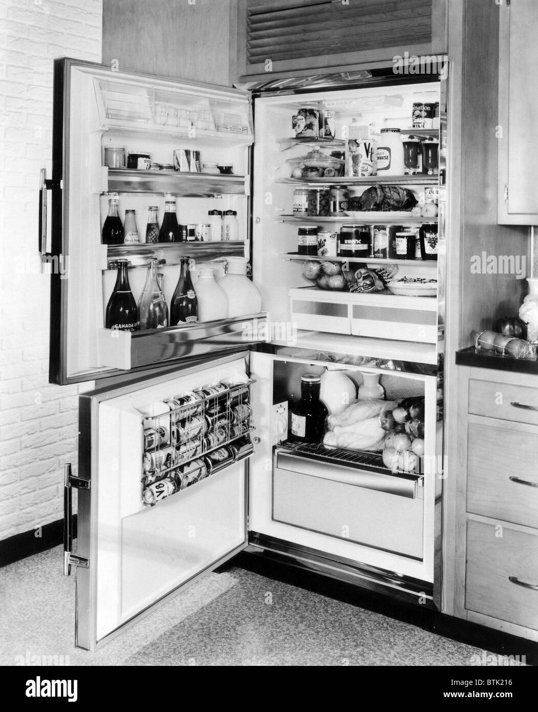 EV1905 - Refrigerator, 1961 Stock Photo