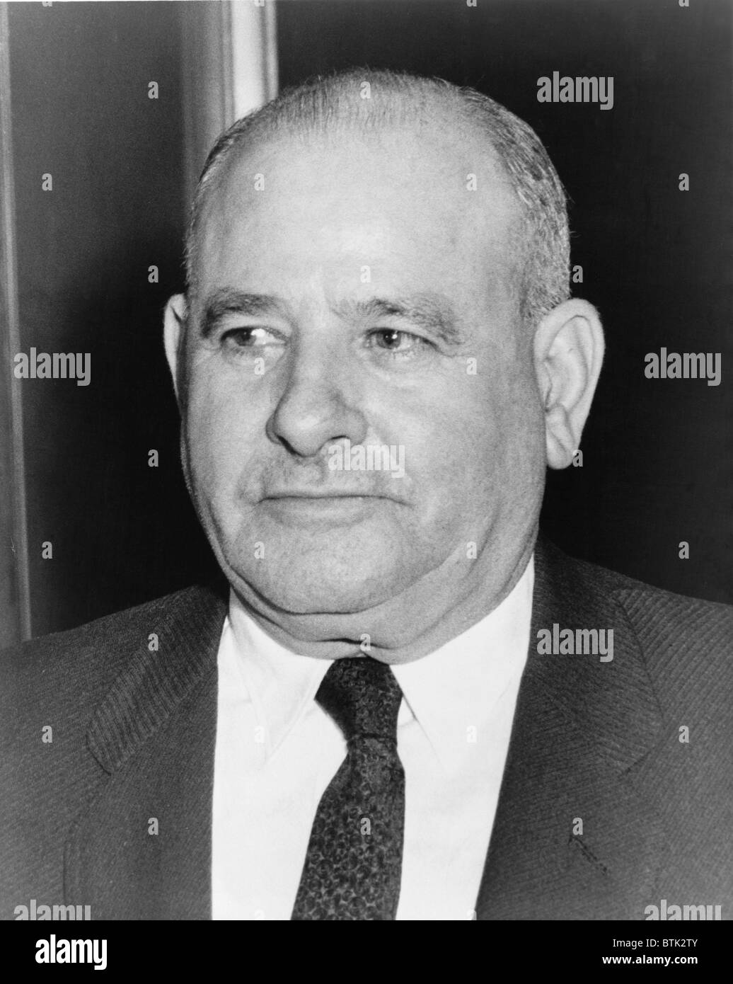 Steve Magaddino (1891-1974) long time crime boss of the Buffalo, New York organization, kidnapped Joe Bonnano in 1964.  He lost Stock Photo