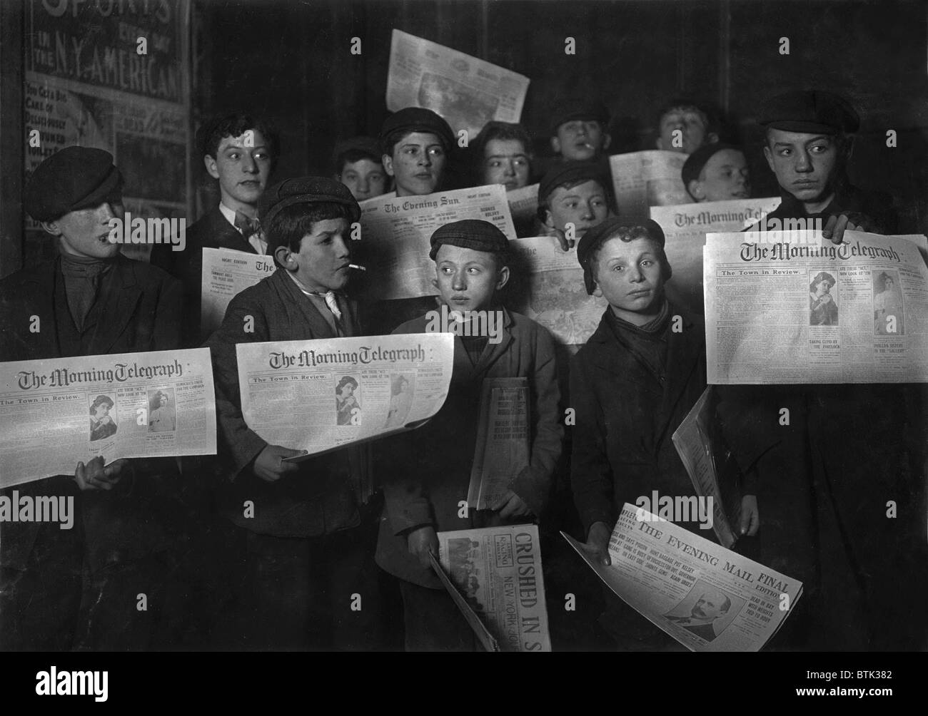 Newsboys new york hires stock photography and images Alamy