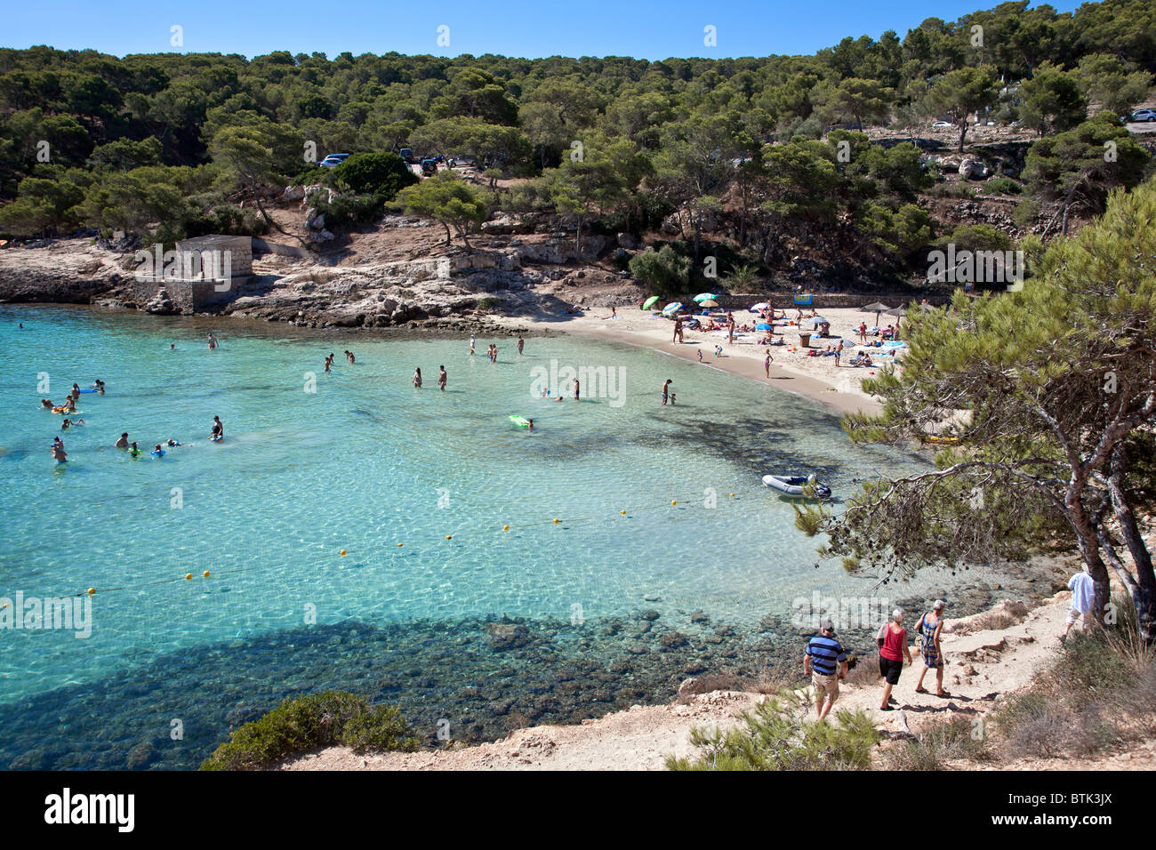 Portals Vells beach. Calvia. Mallorca Island. Spain Stock Photo
