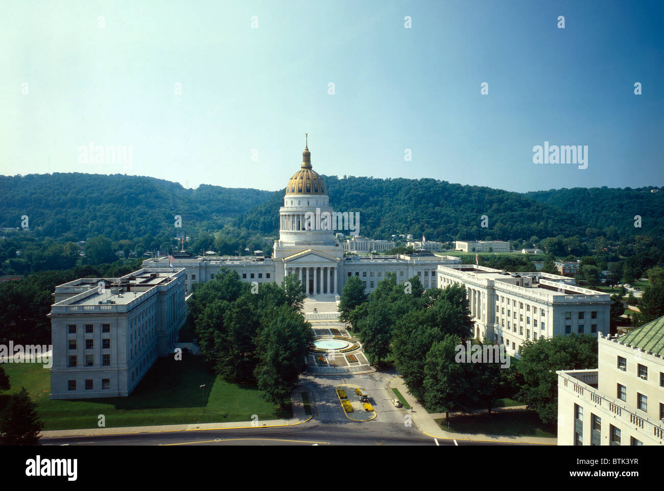 West Virginia Capitol, 1800 Washington Street, Charleston, WV, photo 1981 Stock Photo