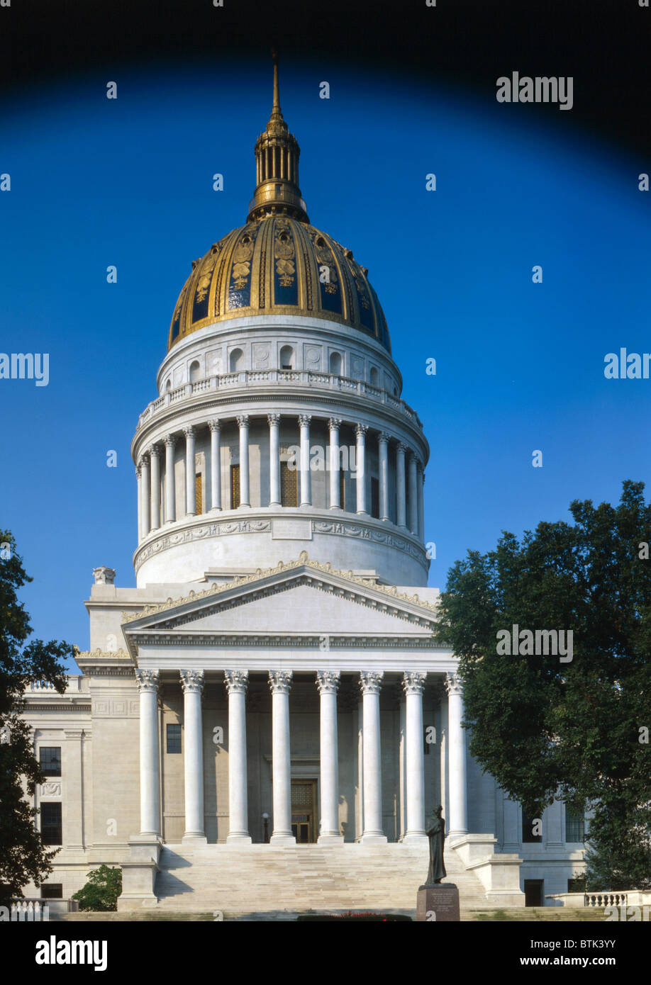 West Virginia Capitol, 1800 Washington Street, Charleston, WV, photo 1981 Stock Photo