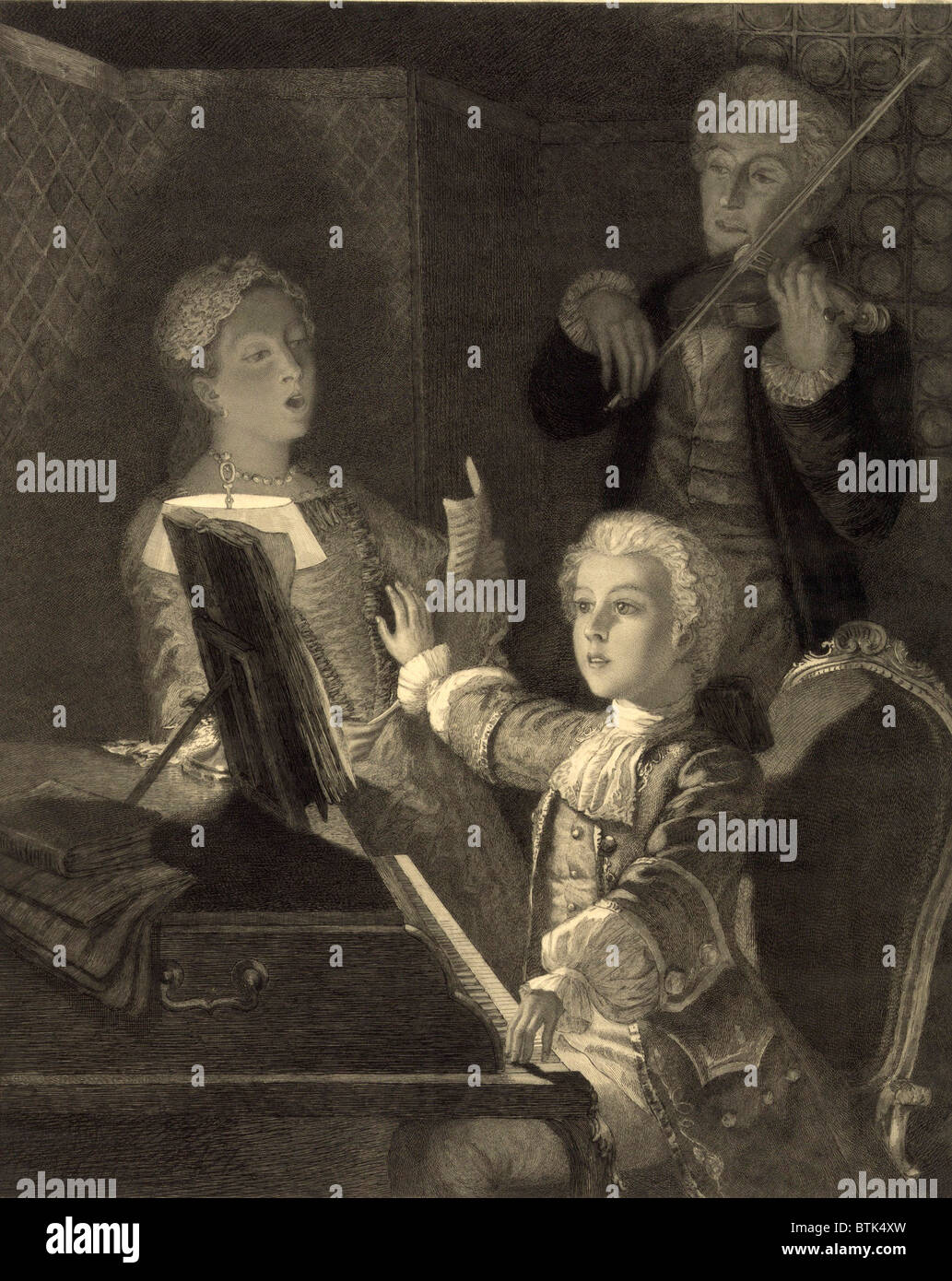 Mozart death hi-res stock photography and images - Alamy