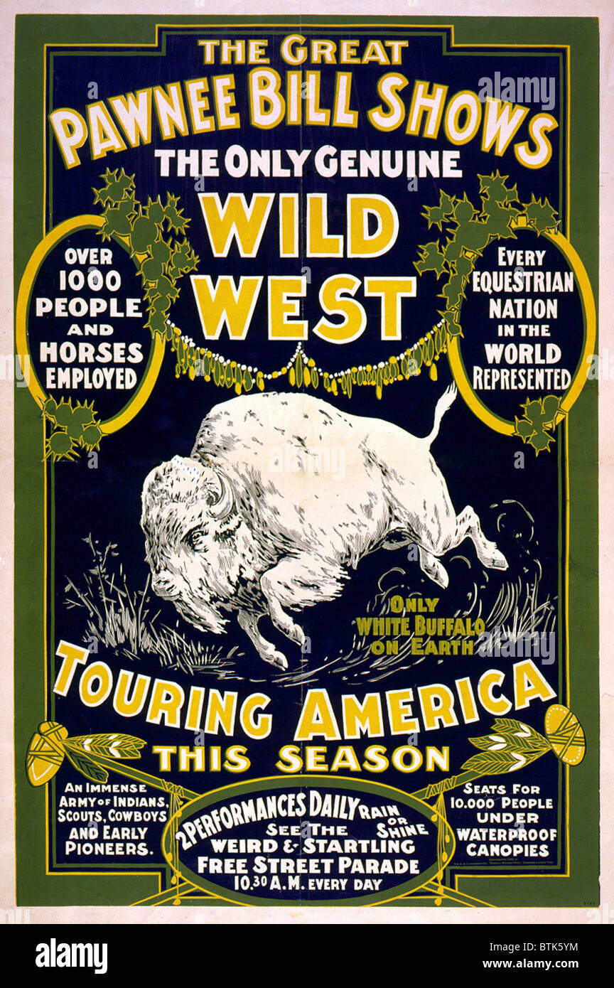 Buffalo Bill Poster High Resolution Stock Photography and Images - Alamy