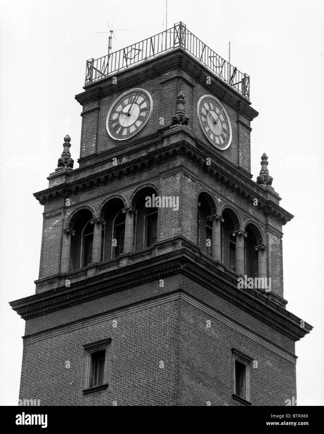 City Hall Clock Tower, Atlantic City, NJ. Built 1901, demolished 1969