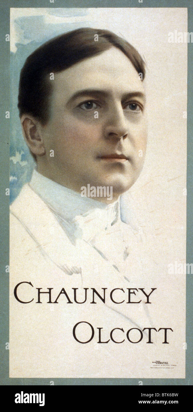 Chauncey Olcott (18581932) wrote both the words and music to My Wild