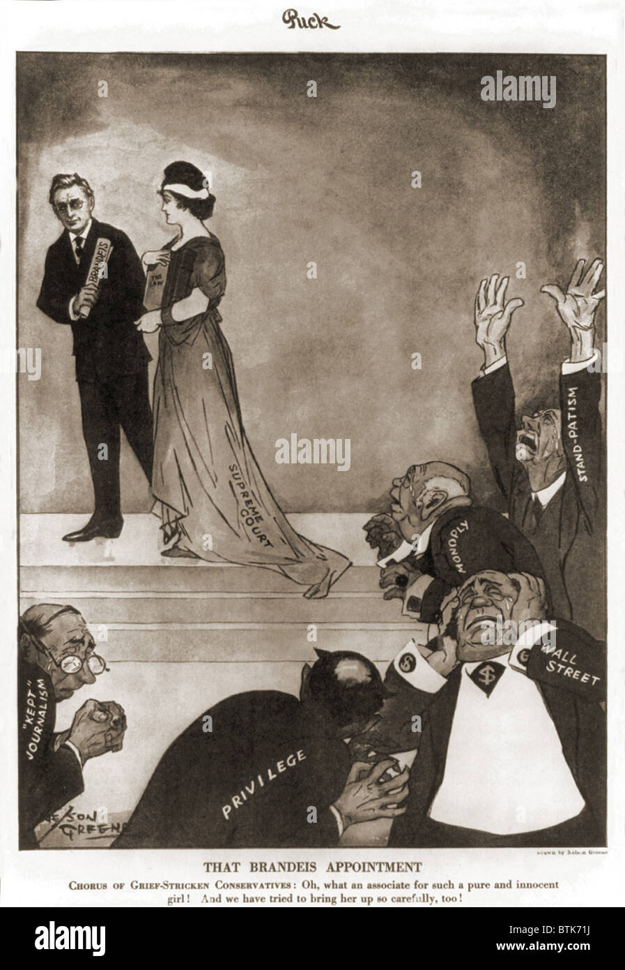 Louis Brandeis 1856-1941, Wearing Framed Print by Everett - Fine Art America