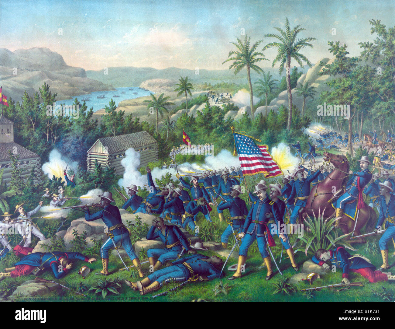 The Spanish American War. The Battle of Las Guasimas. The 9th and 10th ...