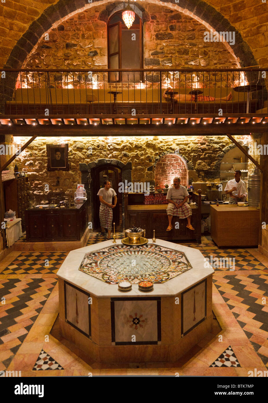 A turkish bath, called hamam, in Damascus, Syria Stock Photo Alamy