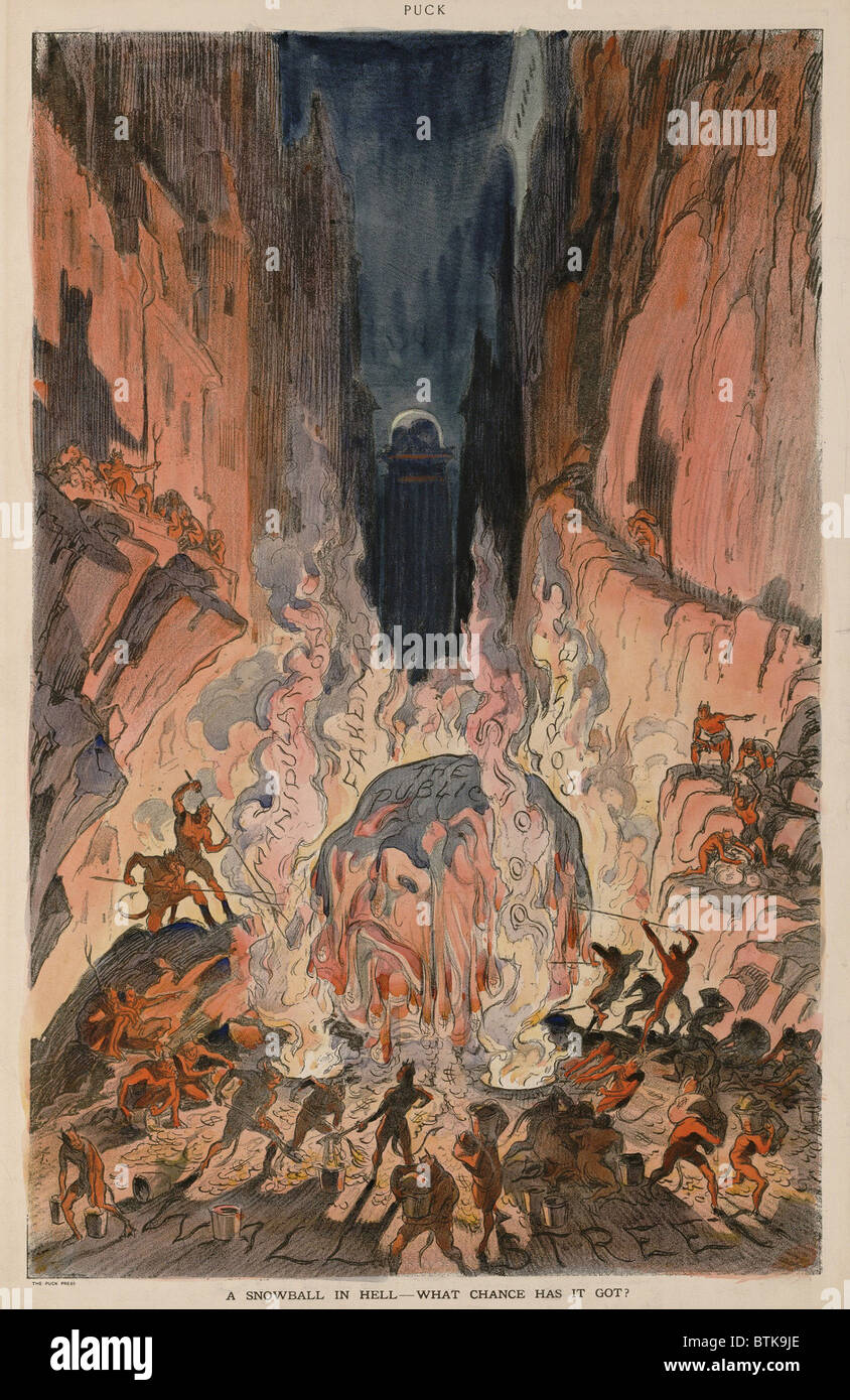 Wall Street as Hell. 'A snowball in hell - what chance has it got ...