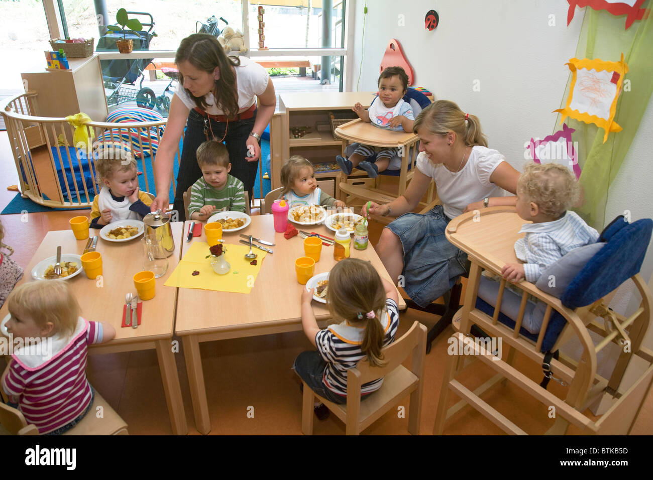The company kindergarten of Metro, Duesseldorf, Germany Stock Photo - Alamy