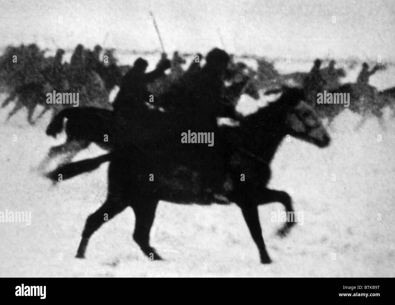 Russian cavalry Black and White Stock Photos & Images - Alamy