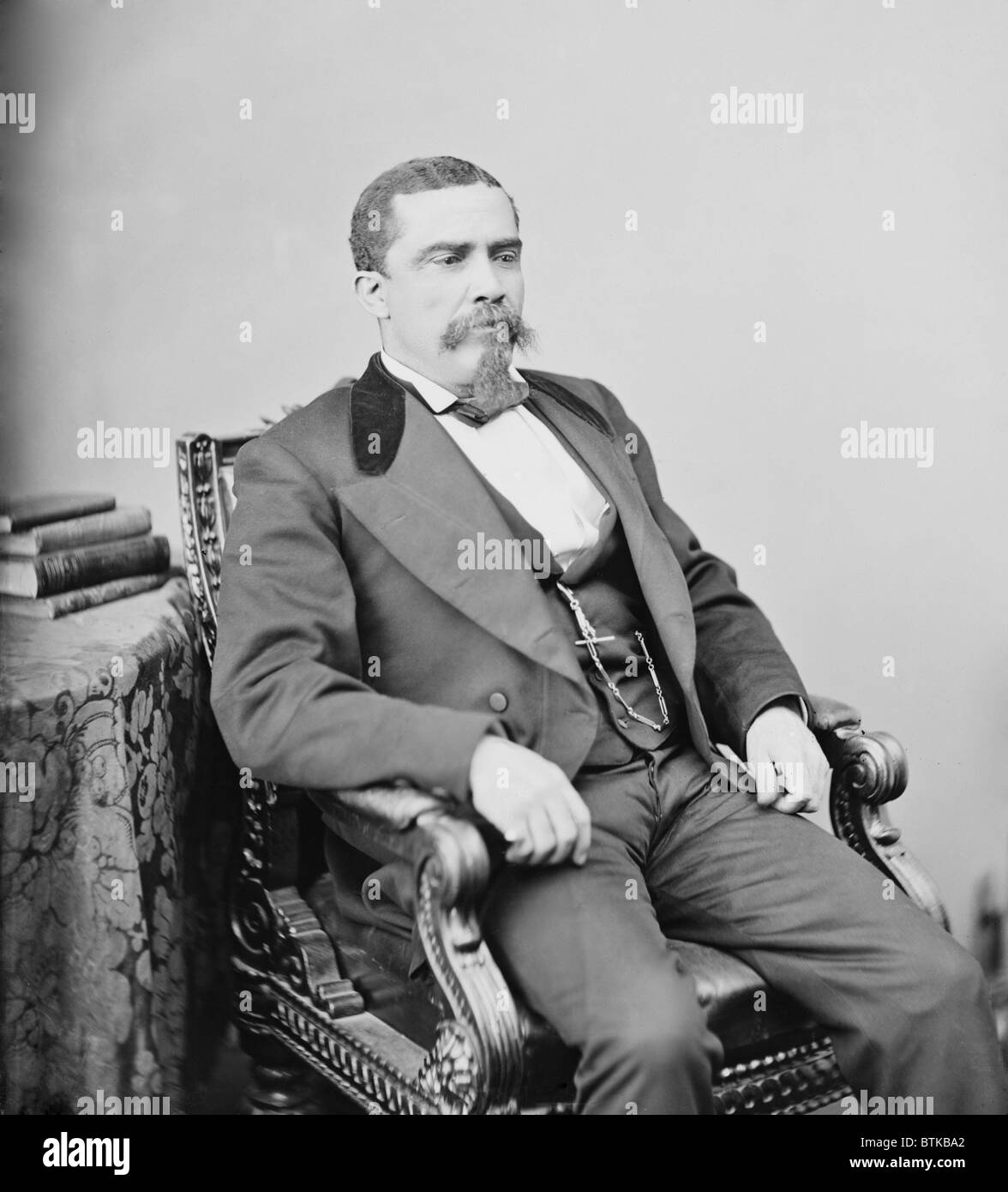 Alonzo Jacob Rancier (1834-1882), was politically active in the decade following the Civil war, holding many positions including Lieutenant Governor of South Carolina in 1870; and Republican Representative in the Forty-third Congress (1873-1875). His political career ended along with Reconstruction in 1876. Stock Photo