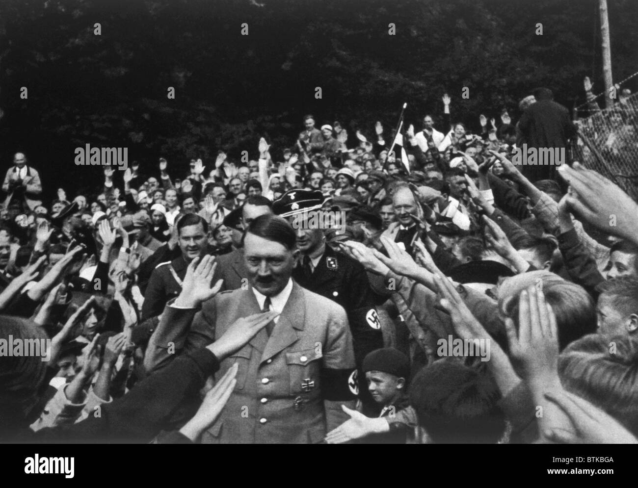 Adolf Hitler at Obersalzberg, ca. 1935 Stock Photo