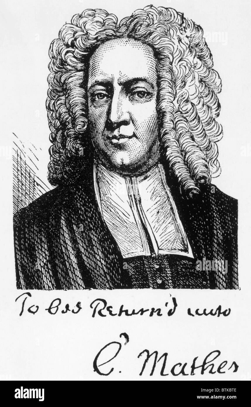 Cotton mather hires stock photography and images Alamy