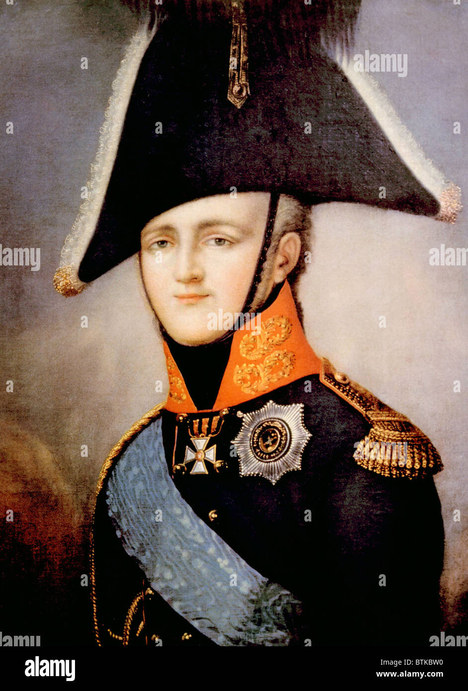 Czar Alexander I (17771825), Czar of Russia (18011825 Stock Photo Alamy