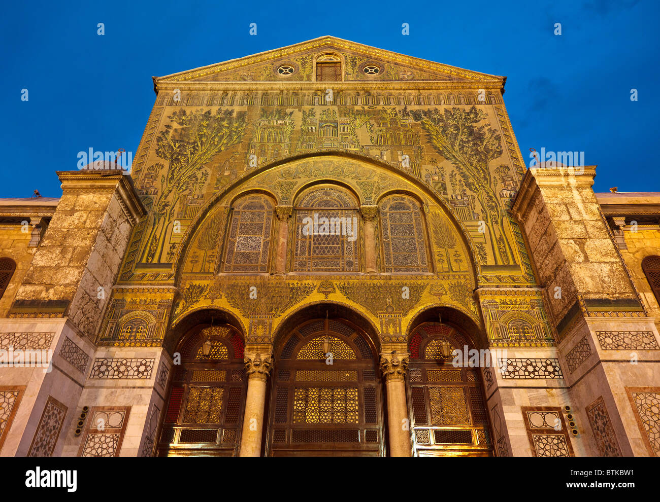 The great Umayyad Mosque in Damascus, Syria Stock Photo Alamy