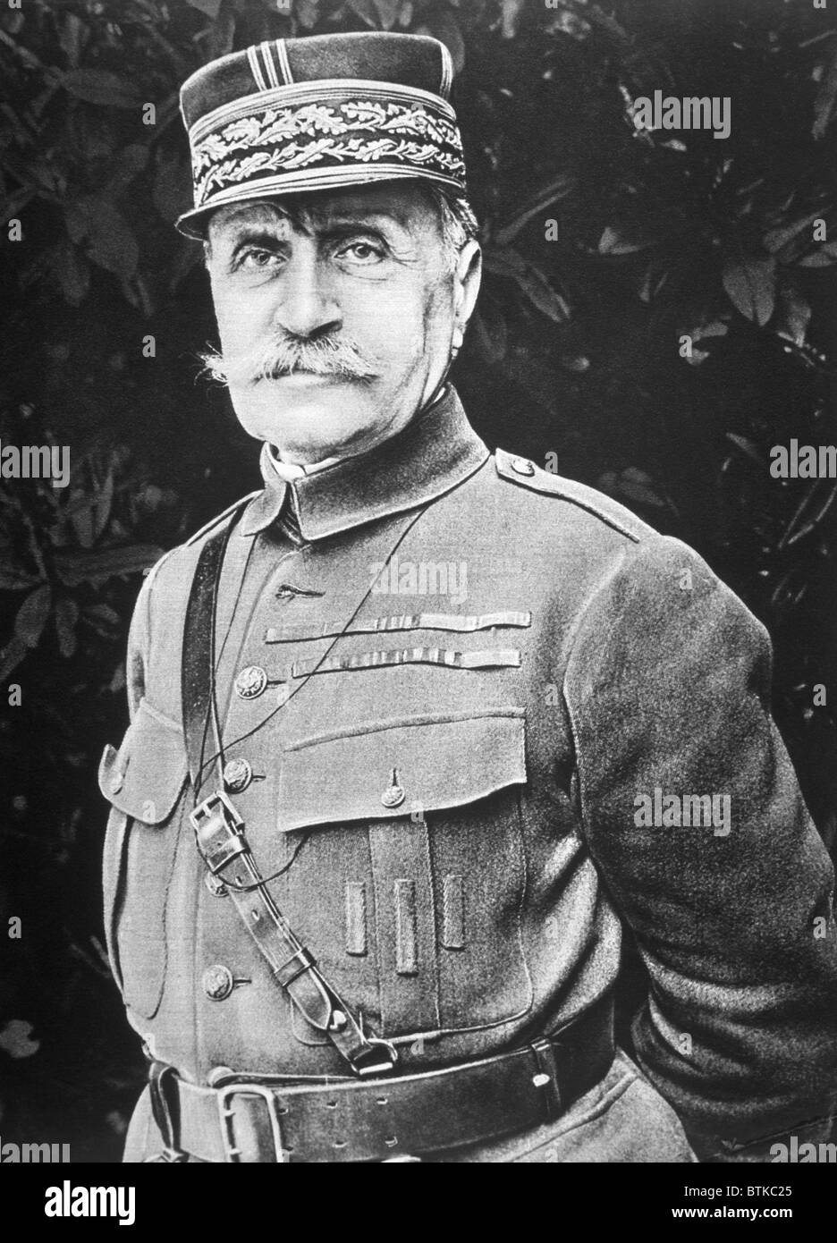 Marshal Ferdinand Foch (1851-1929) Stock Photo