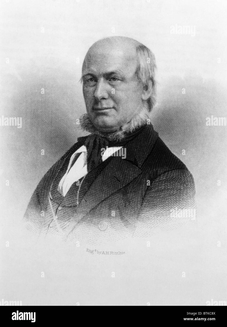 Horace Greeley (18111872 Stock Photo Alamy