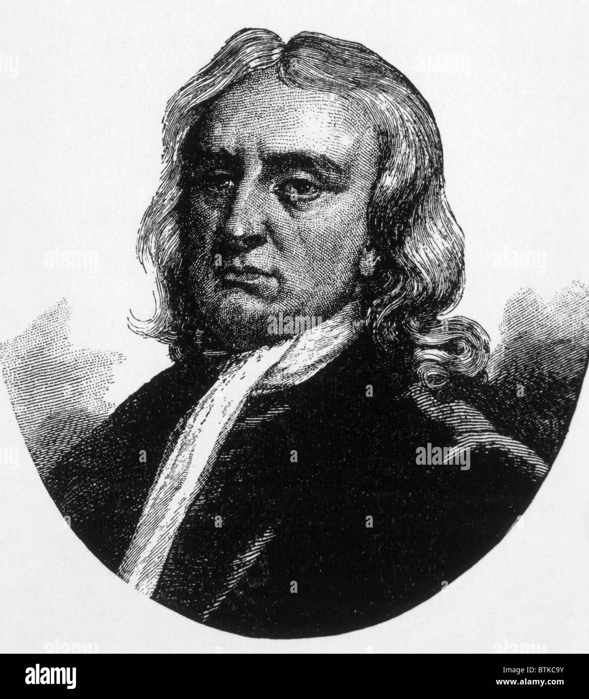 Sir Isaac Newton (1642-1727) Stock Photo
