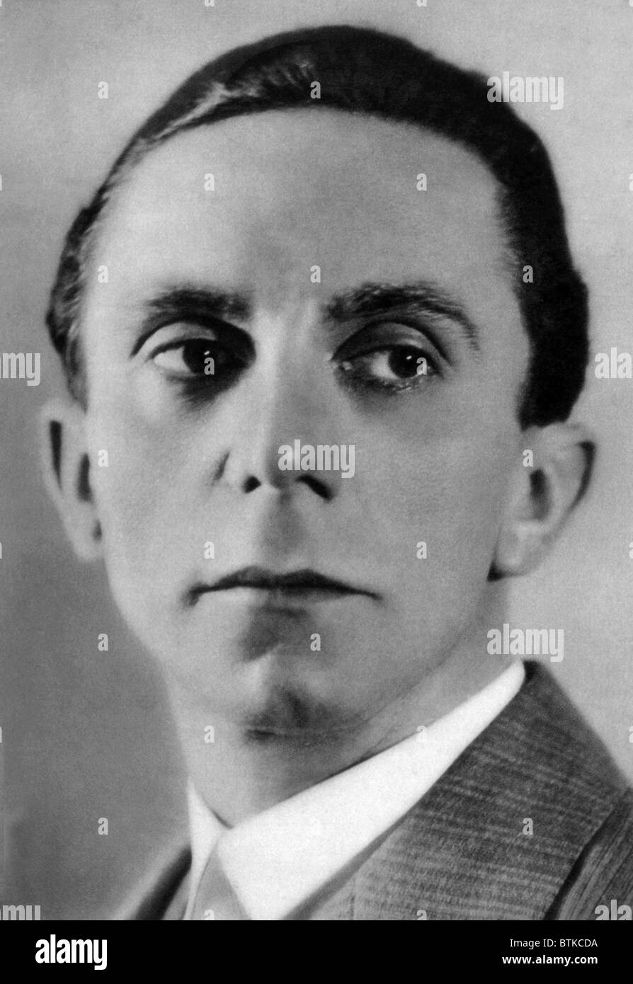 Goebbels portrait hi-res stock photography and images - Alamy
