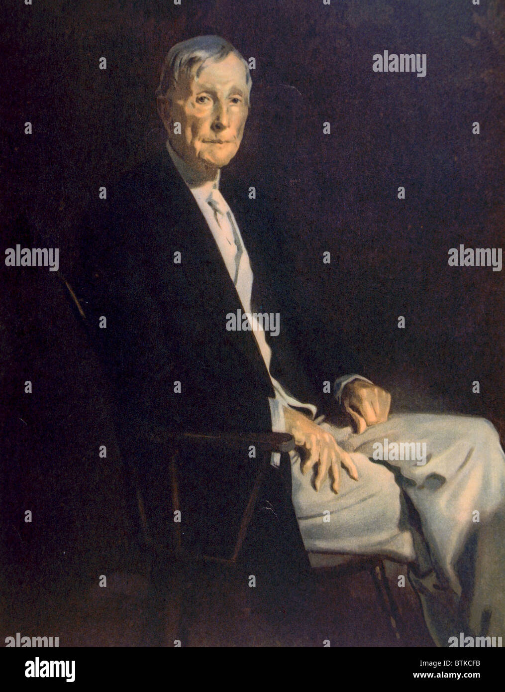 John D. Rockefeller (1839-1937 Stock Photo - Alamy