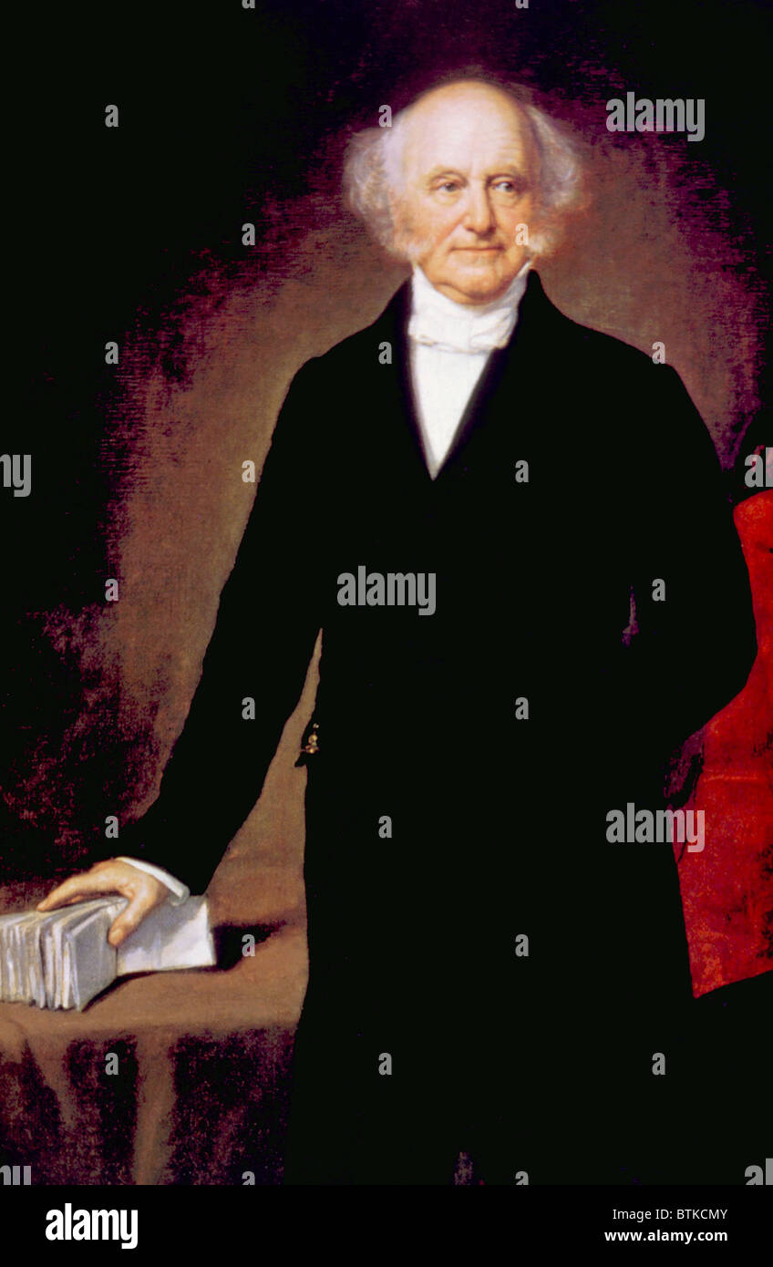 Martin Van Buren (1782-1862), U. S. President (1837-1841 Stock Photo