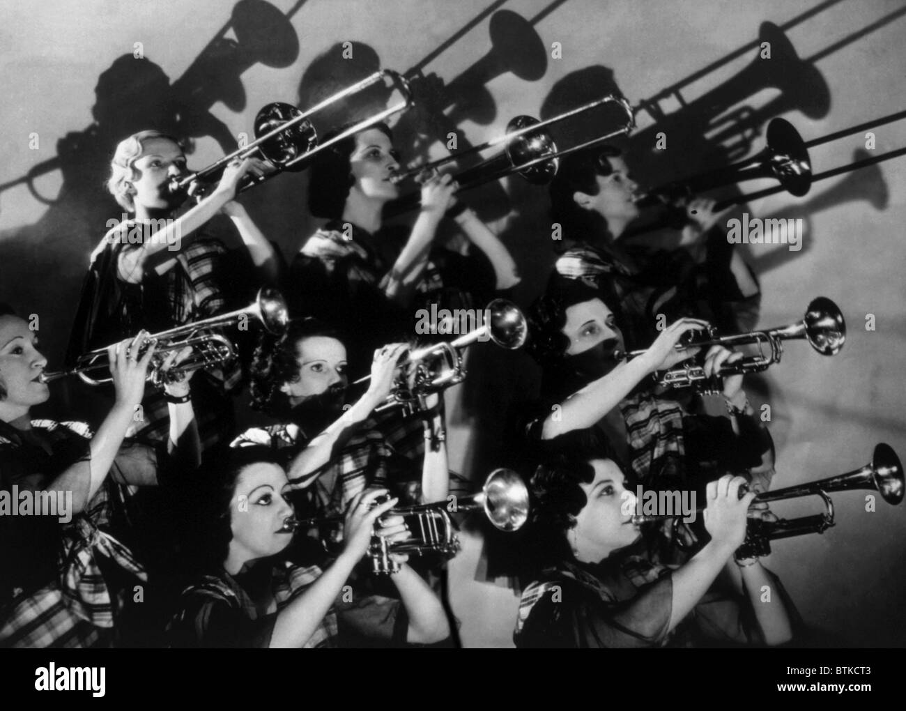 The Phil Spitalny All-Girl Orchestra, ca. 1940 Stock Photo
