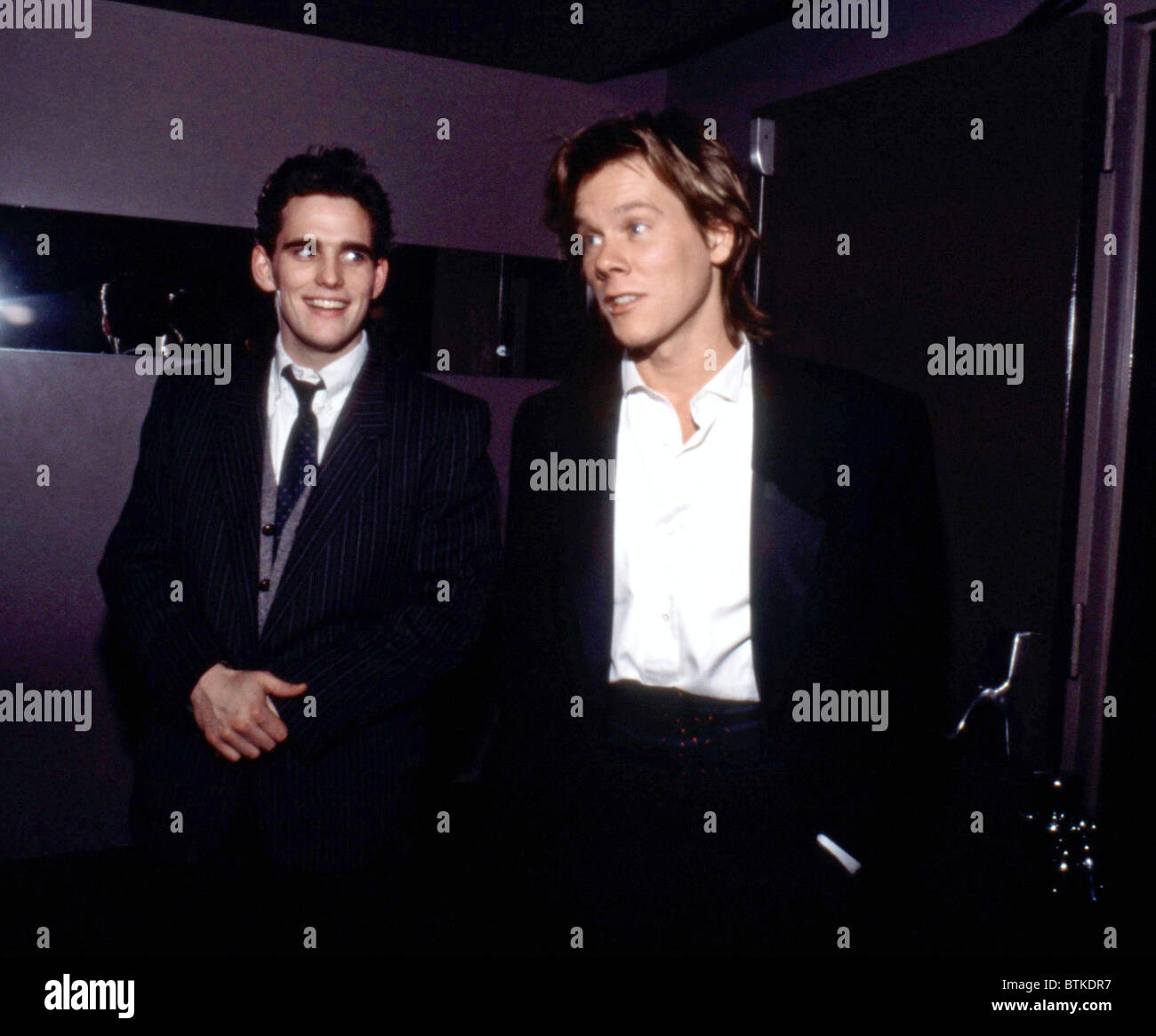 Matt Dillon and Kevin Bacon at The World, New York, Stock Photo