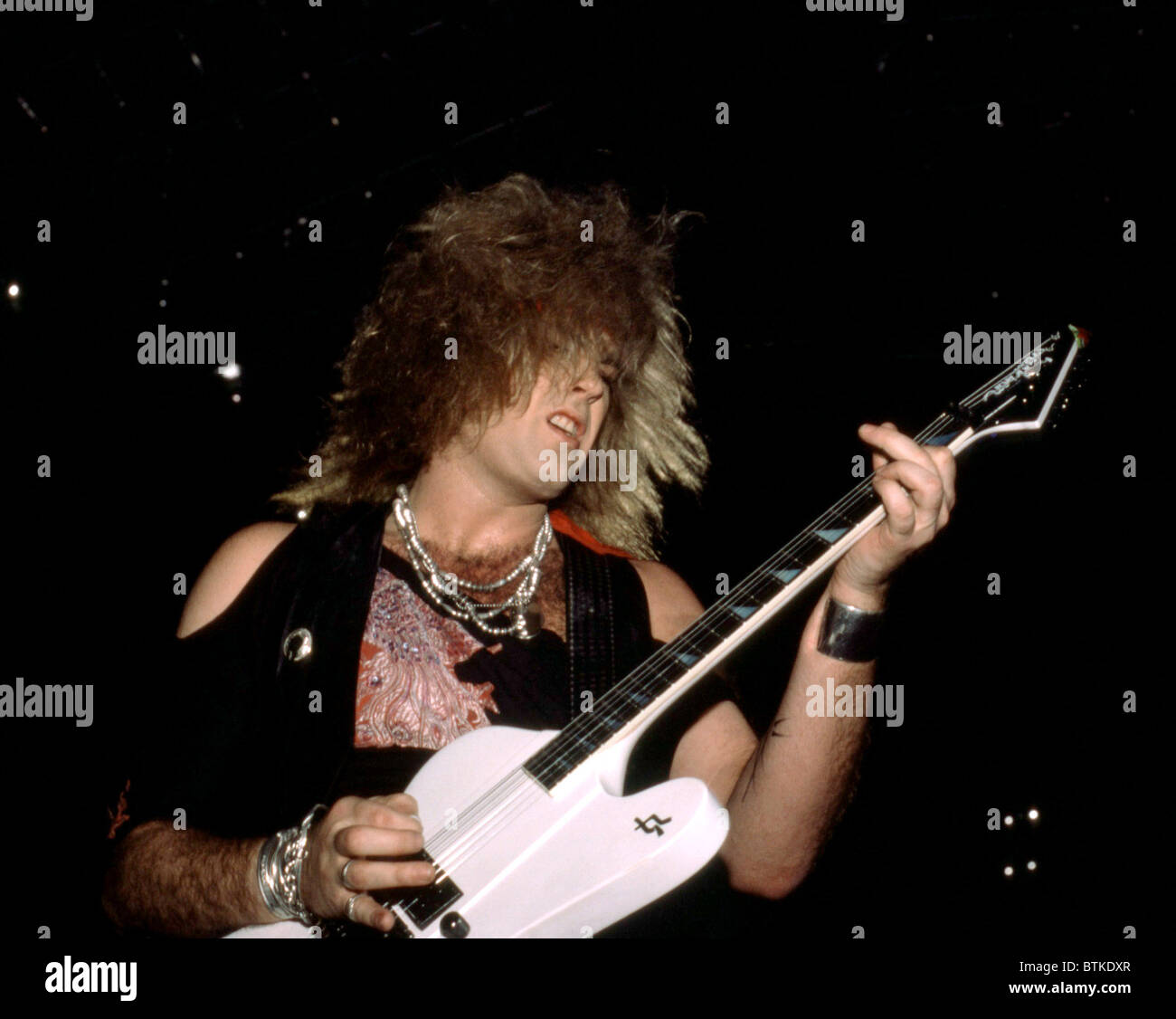 Robbin Crosby of RATT, circa 1980s Stock Photo - Alamy