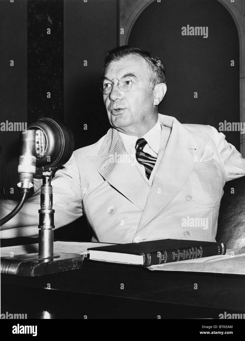 Robert H. Jackson (1892-1954), Associate Justice of the United States Supreme Court from 1941 to 1954.  Jackson served as chief Stock Photo