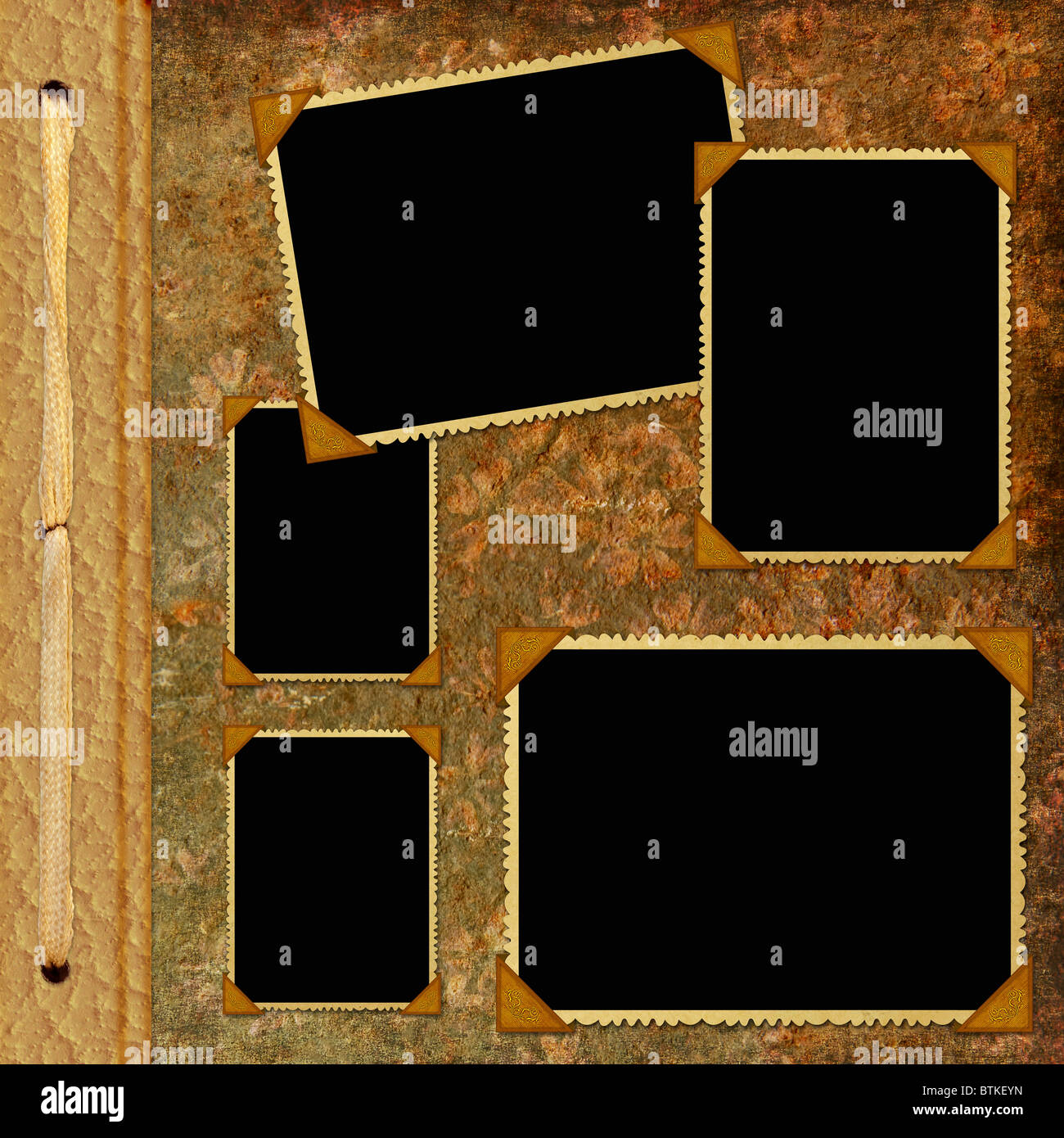 Old photos album cover hi-res stock photography and images - Alamy