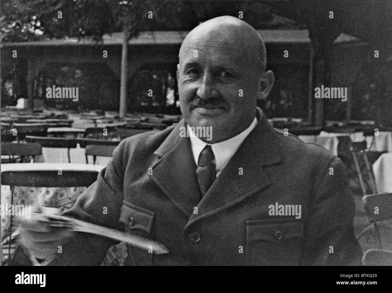 Julius Streicher (1885-1946), Nazi official and founder and publisher of DER STURMER newspaper, an anti-Semitic propaganda vehicle for the Nazi Party. He was convicted of war crimes at the Nuremburg Trials and executed. 1942. Stock Photo
