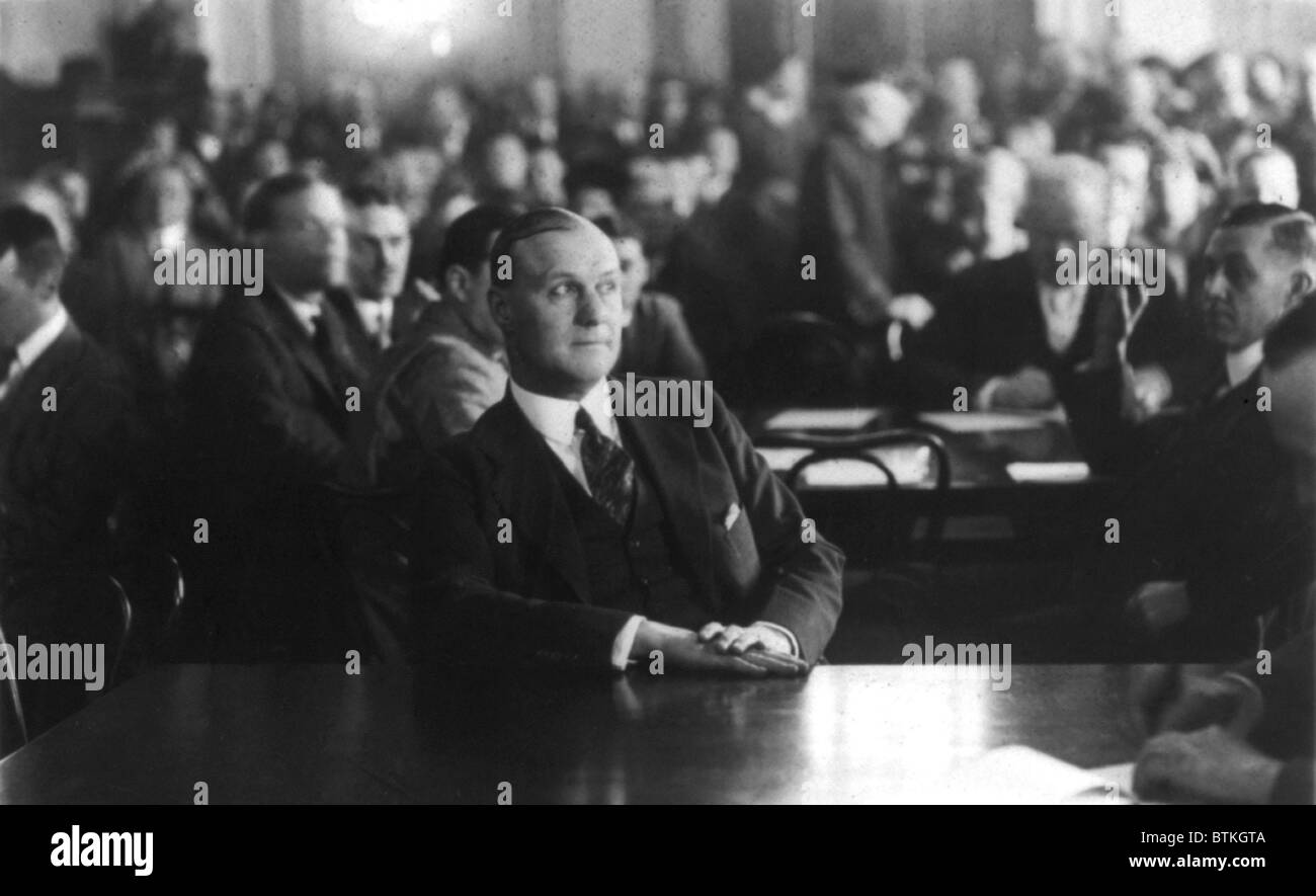 Harry M. Daugherty (18601941), testifying at the Senate Investigation