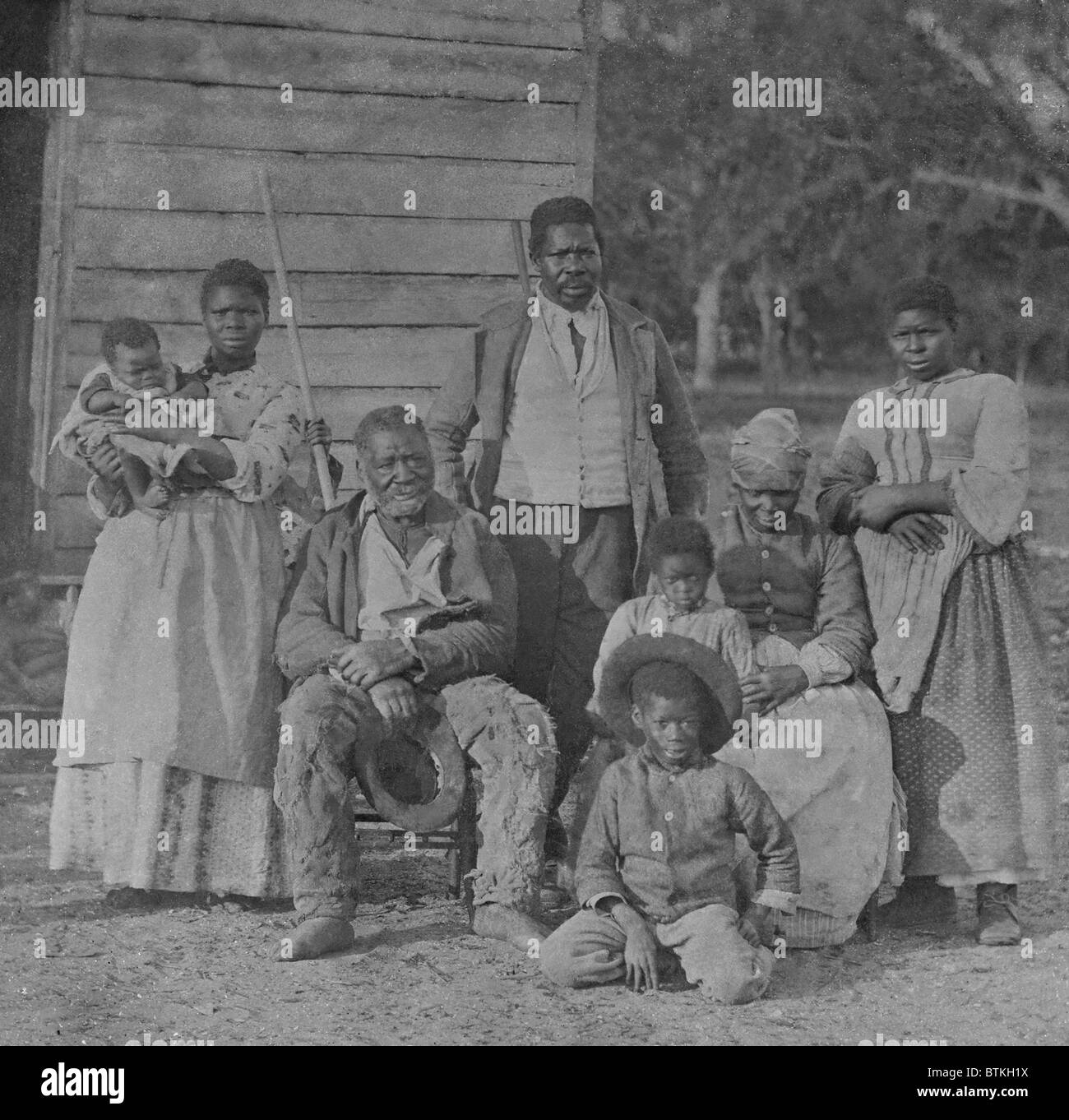 Slaves plantation 1860s Black and White Stock Photos & Images Alamy