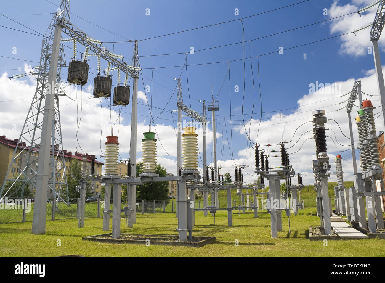 Electricity for a city Stock Photo Alamy