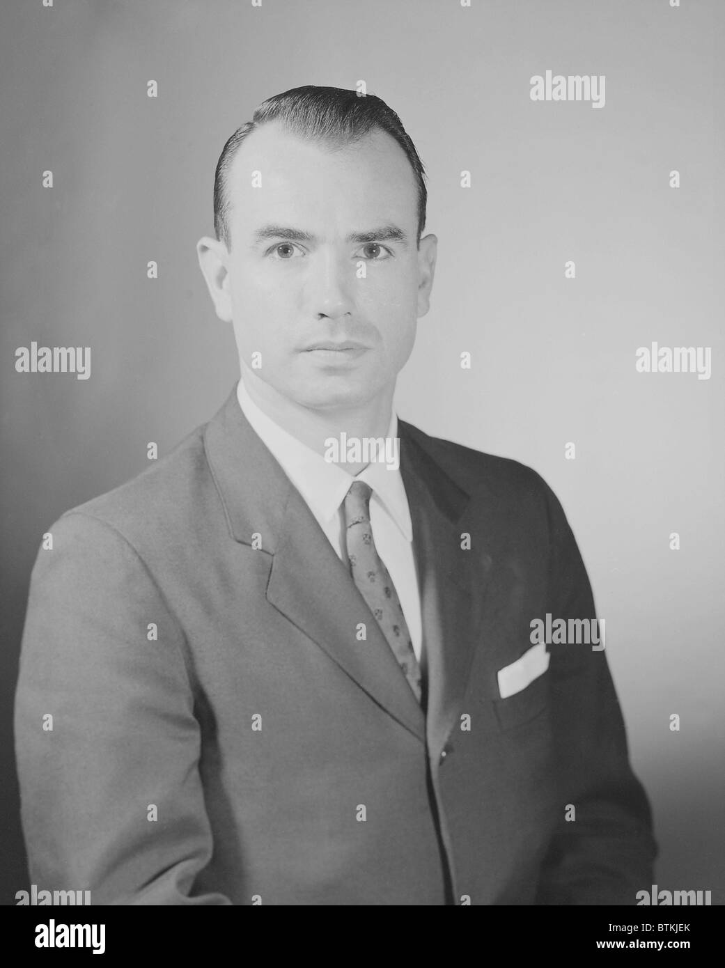 F.B.I. portrait of Special Agent, G. Gordon Liddy who served four and a half years in prison for his role in the 1972 Watergate Stock Photo