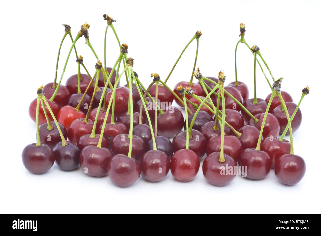 Close up cherry tree ripe Cut Out Stock Images & Pictures - Alamy