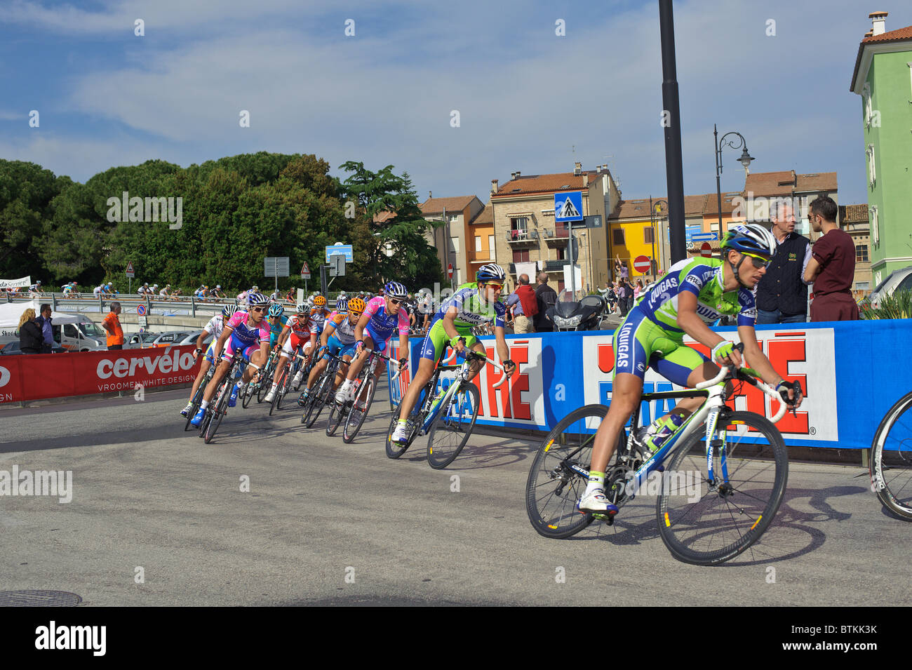 giro d'italia italy porto recanati Stock Photo