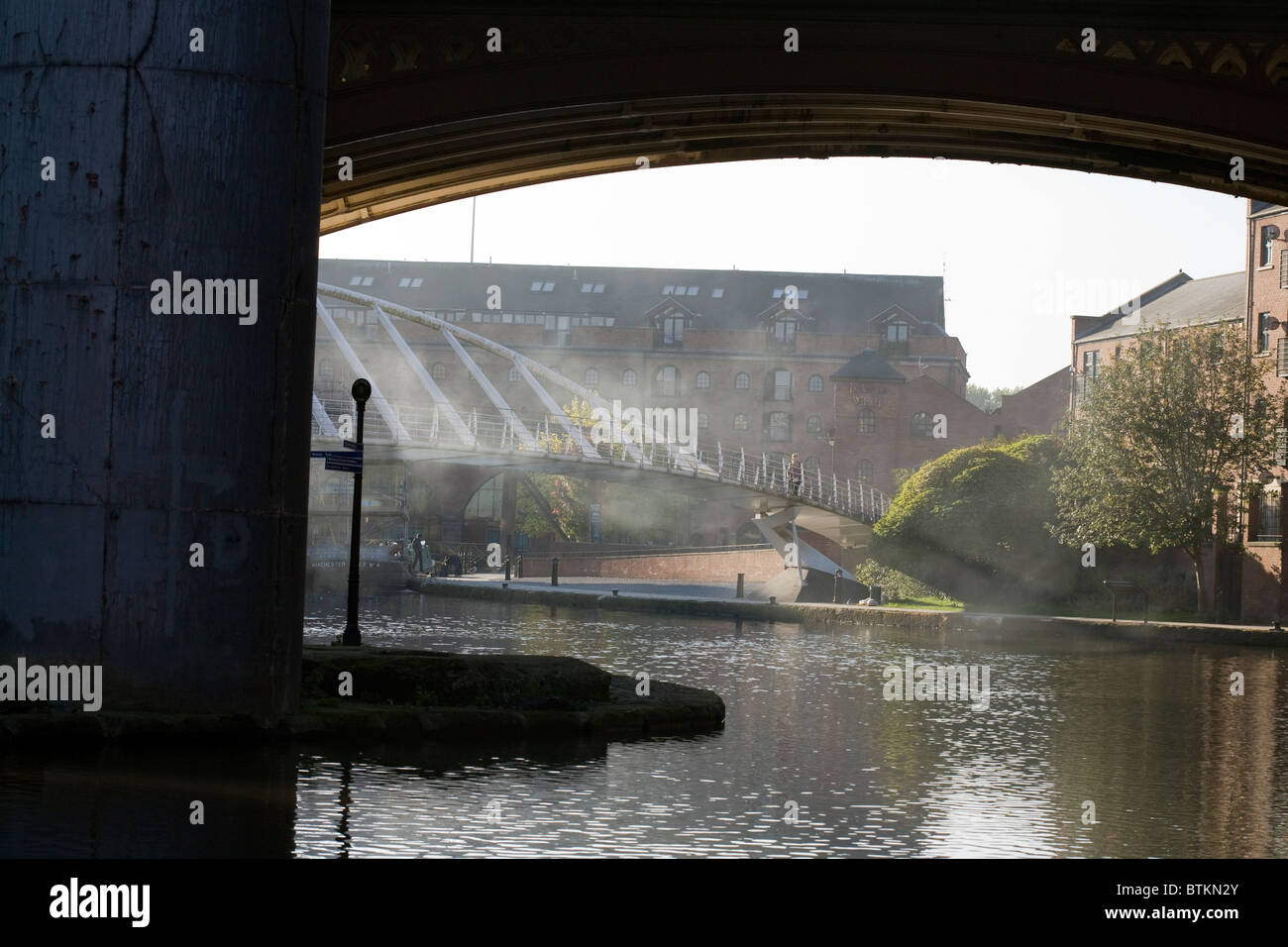 Castlefield Canal Basin near the junction of The Rochdale and