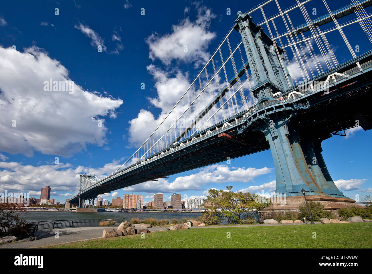 Manhattan Bridge in New York Stock Photo - Alamy