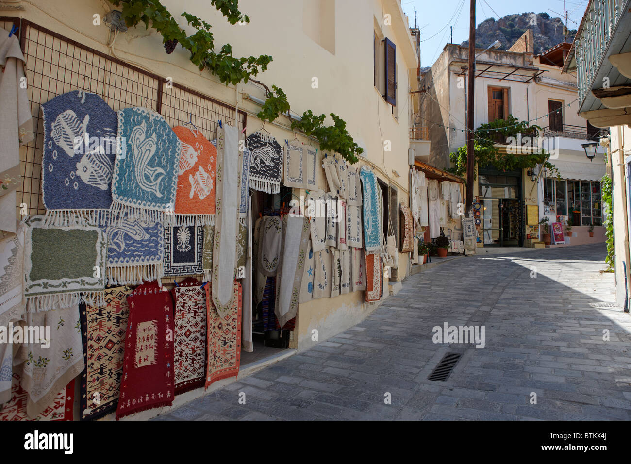 Kritsa village, Crete, Greece Stock Photo - Alamy