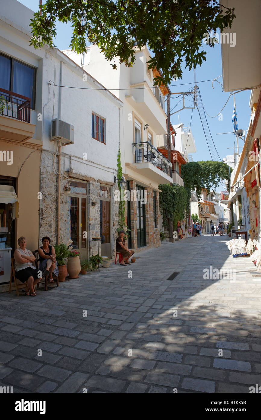 Kritsa village, Crete, Greece Stock Photo Alamy