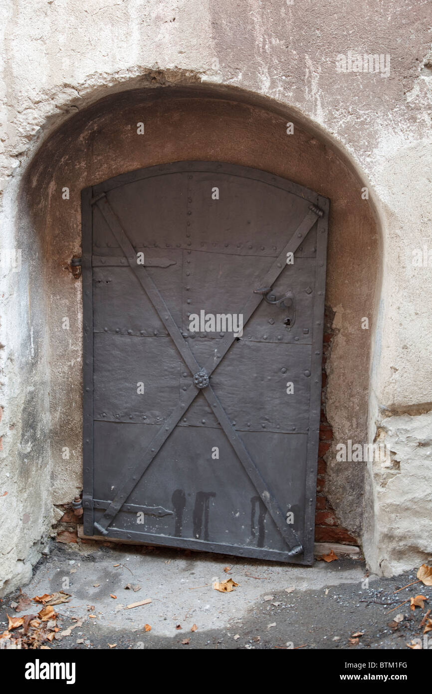 old door in Murau Stock Photo