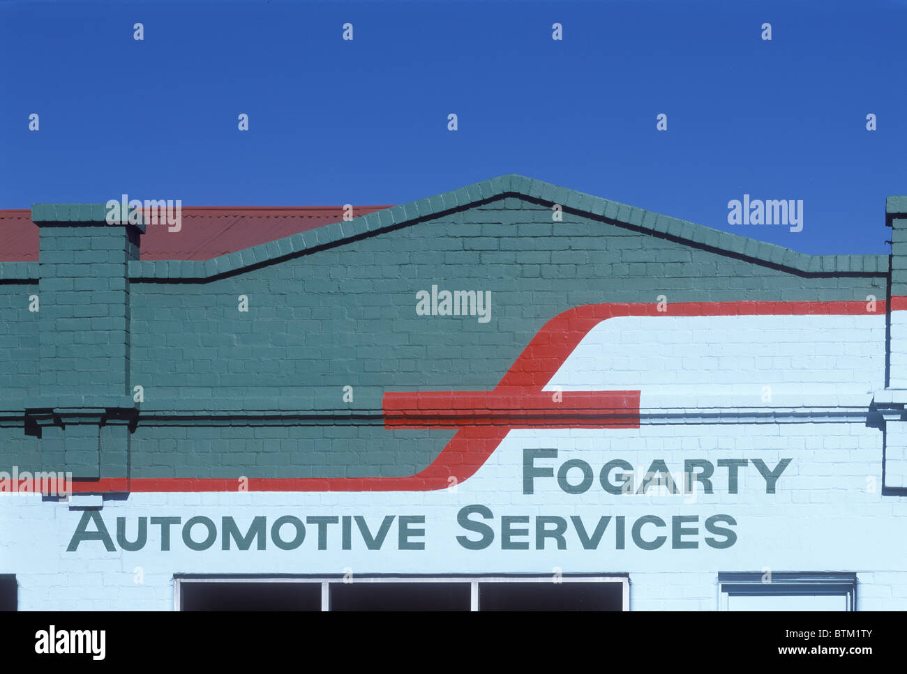 Motor Garage, Hobart, Tasmania, Australia Stock Photo Alamy