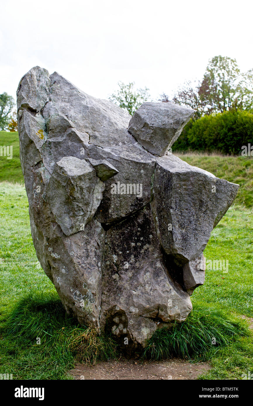 Avebury stones Stock Photo