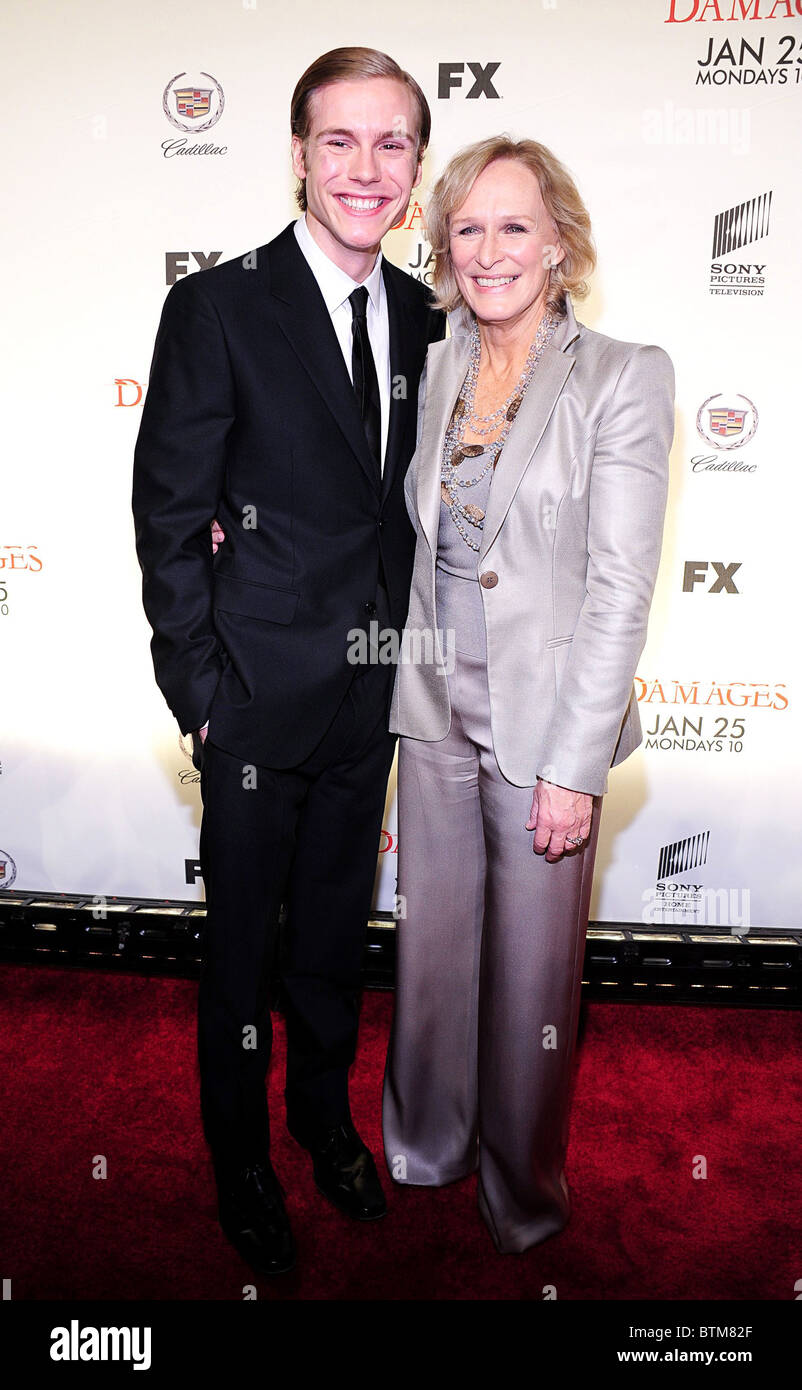 DAMAGES Season Three Premiere Screening Stock Photo Alamy