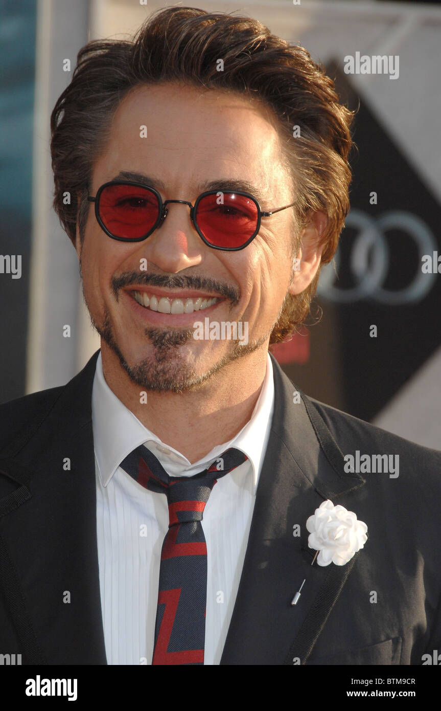 IRON MAN 2 Premiere Stock Photo - Alamy